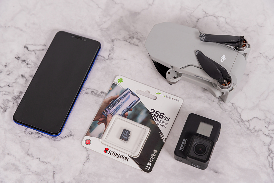 金士顿canvasgoplusmicrosd卡,金士顿存储卡selectplus