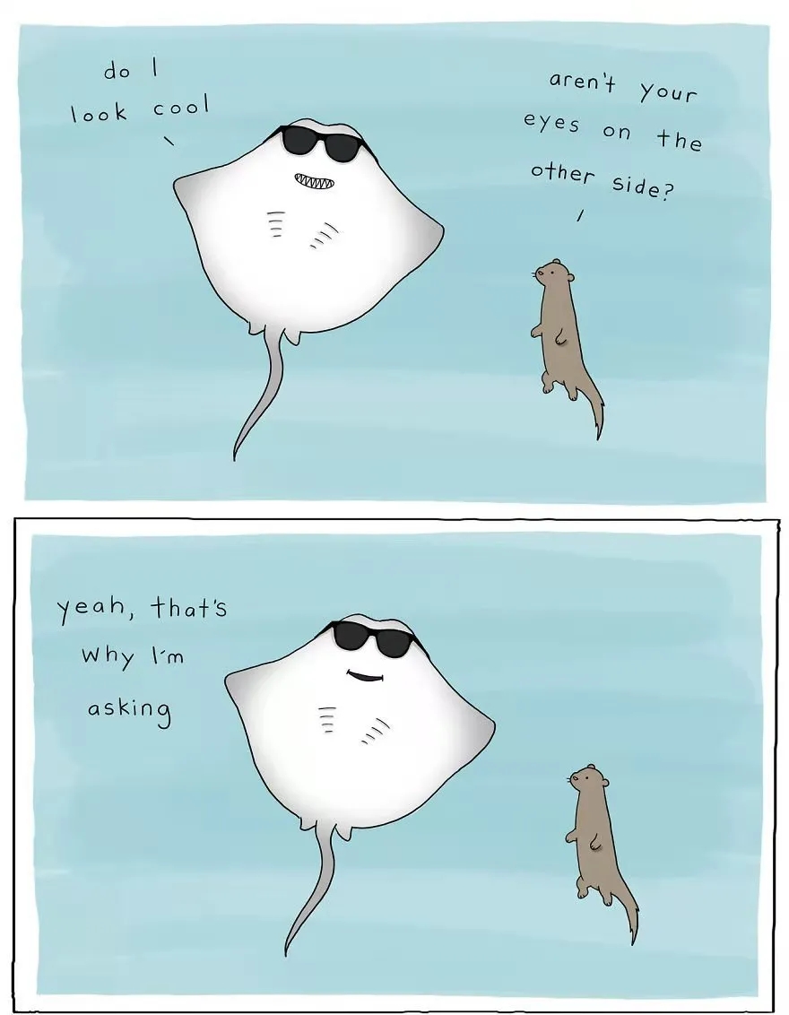 英文治愈系小漫画