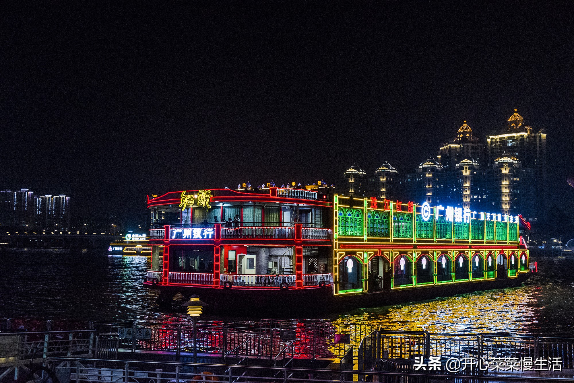 珠江夜游红船夜游,广州珠江夜游推荐哪个码头上船