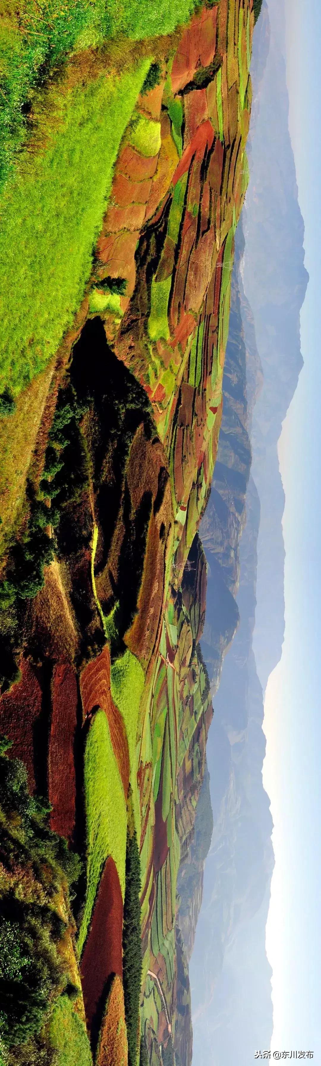 云南东川上帝打翻的调色板,东川红土地主要景点