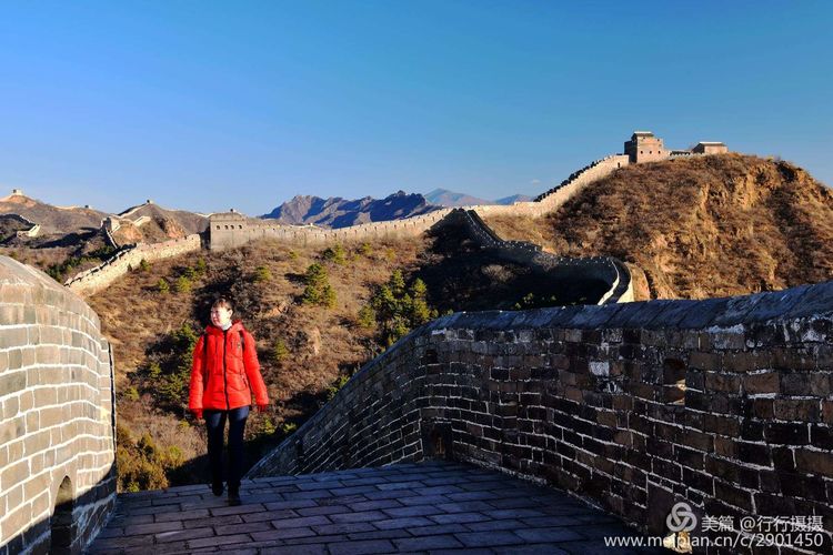 金山岭长城白雪皑皑美景如画,金山岭长城游览