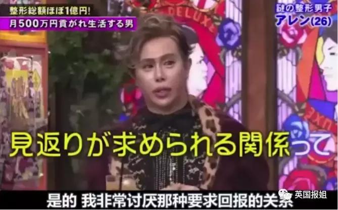 日本男子花费200万整容变成狗,日本整容小哥