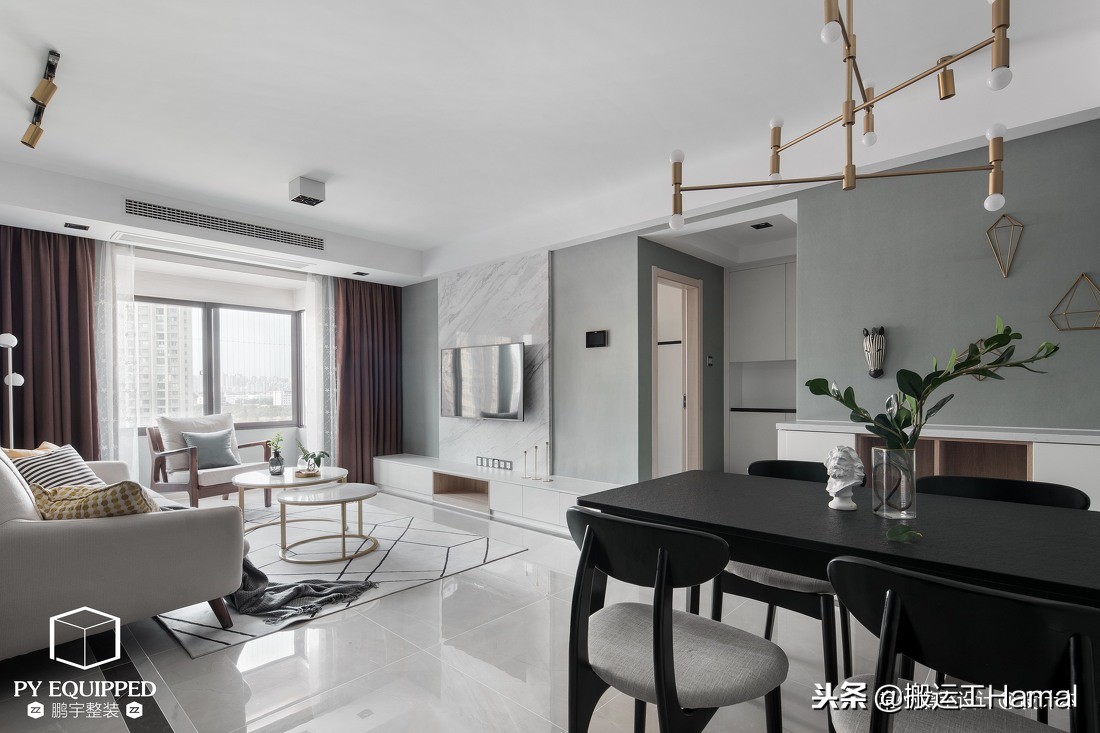 鹏宇全案设计,鹏宇洋房顶层设计