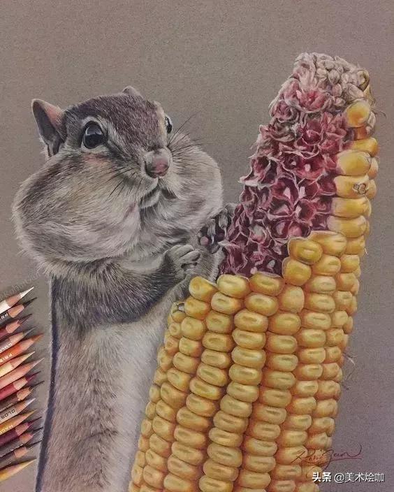 画的比照片还逼真,画的比照片还真实