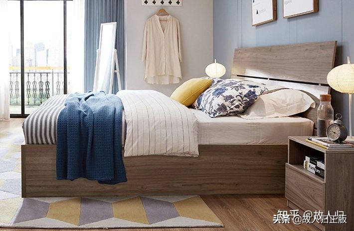 关于床的摆放学问,关于床垫的选择