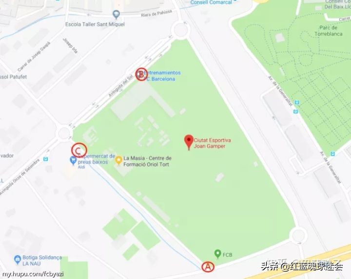 分享如何甘伯城蹲巴萨球员