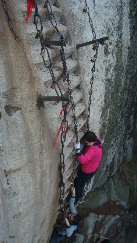 华山北峰到中峰东峰时间,北峰到东峰一定通过中峰吗