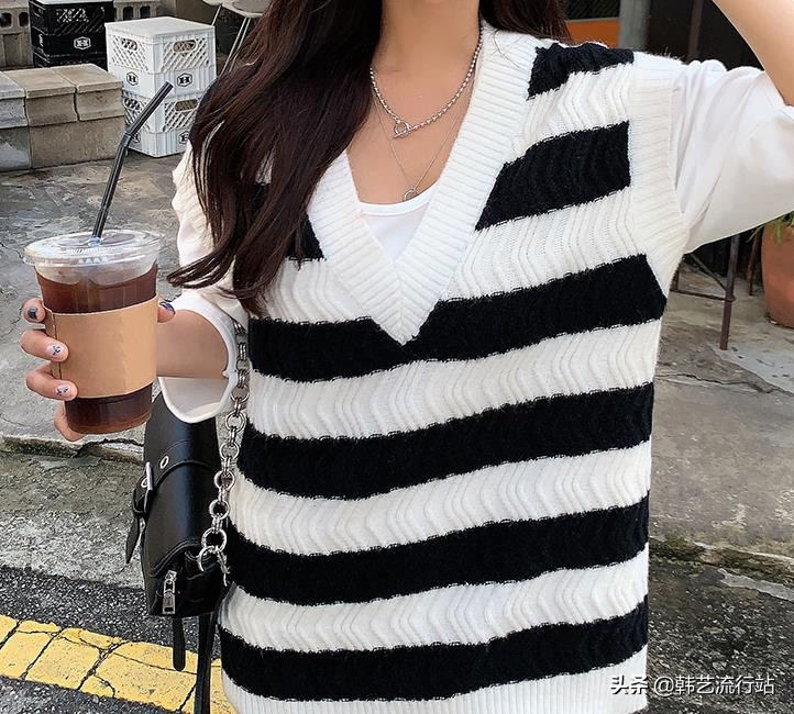 宽松休闲毛衣女韩版慵懒风的编织,又到了编织毛线的季节