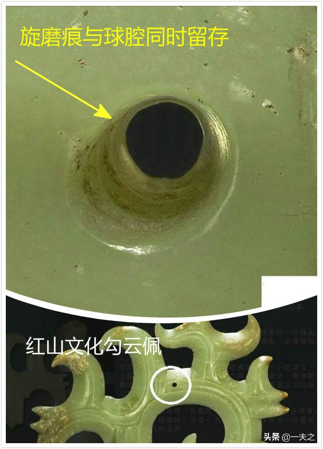 文化期古玉开孔的工艺特征