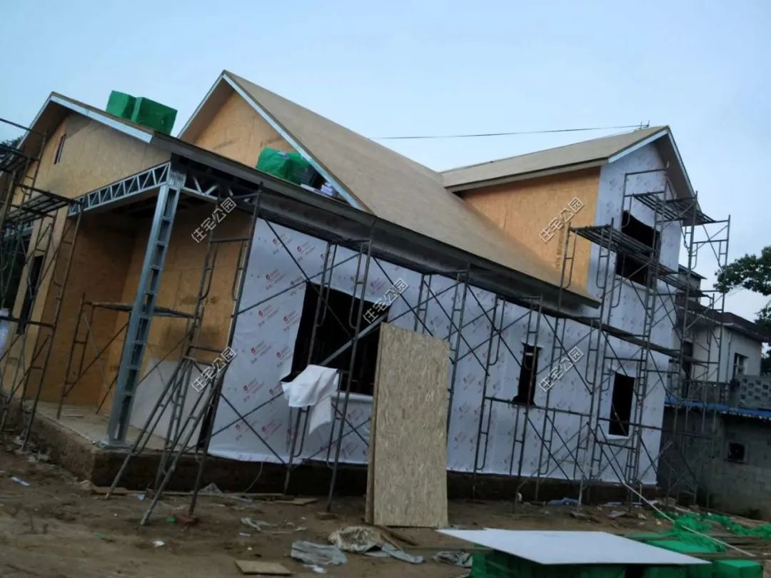 农村盖500平重钢钢构别墅多少钱,农村盖钢结构别墅