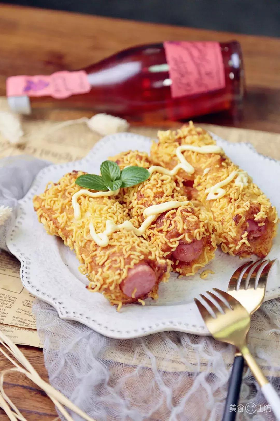 正宗炸热狗不要面包糠,如何炸热狗才不会炸油