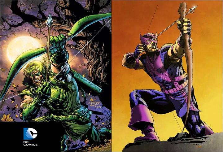 漫威dc互相抄袭角色,漫威dc相似人物的图片