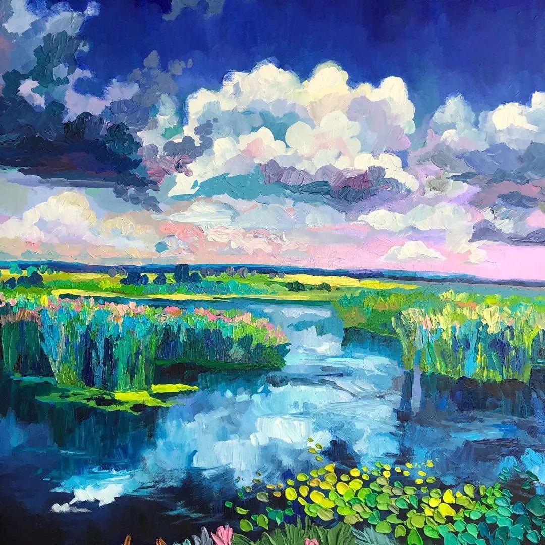 简单又有艺术感的油画怎么画,油画风景细节怎么画