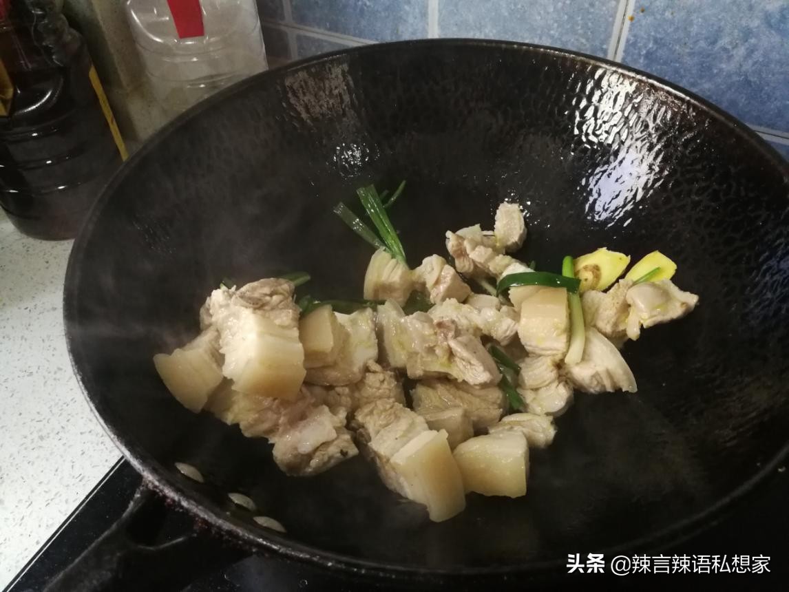 油焖笋烧肉这个味道绝了,毛鲜笋烧肉
