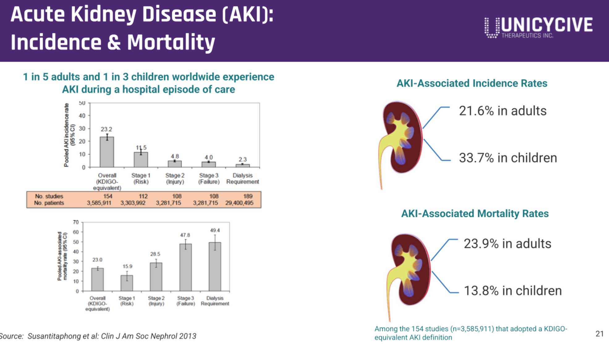 Unicycive冲刺纳斯达克:拟募资2766万美元路演PPT曝光