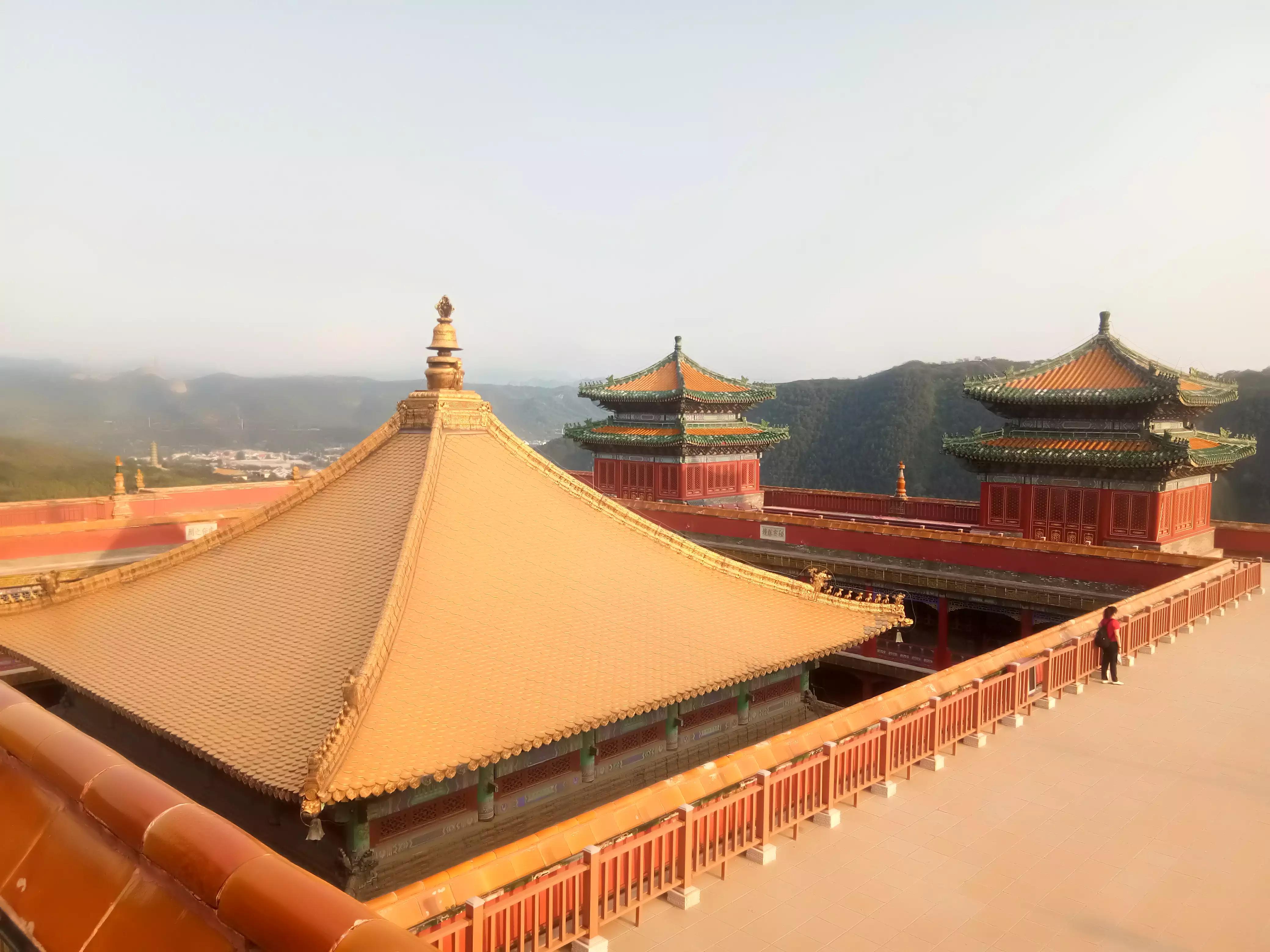 河北承德避暑山庄小布达拉宫全景,承德景点大佛寺布达拉宫