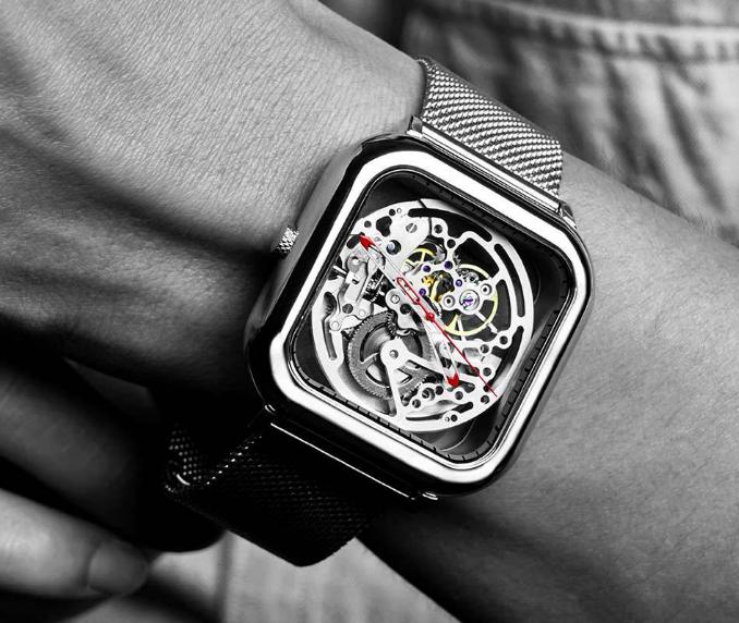 德国红点奖+小米有品定制,玺佳全镂空机械表899元打造性价比首选