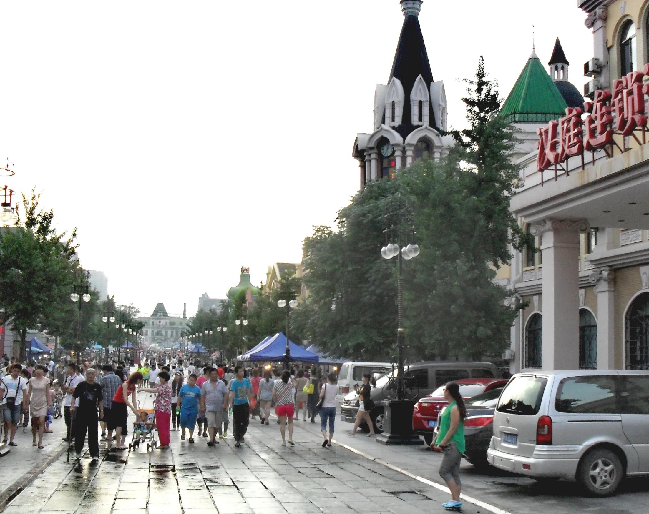 大连俄罗斯风情一条街老建筑,俄罗斯风情一条街大连坐几路车