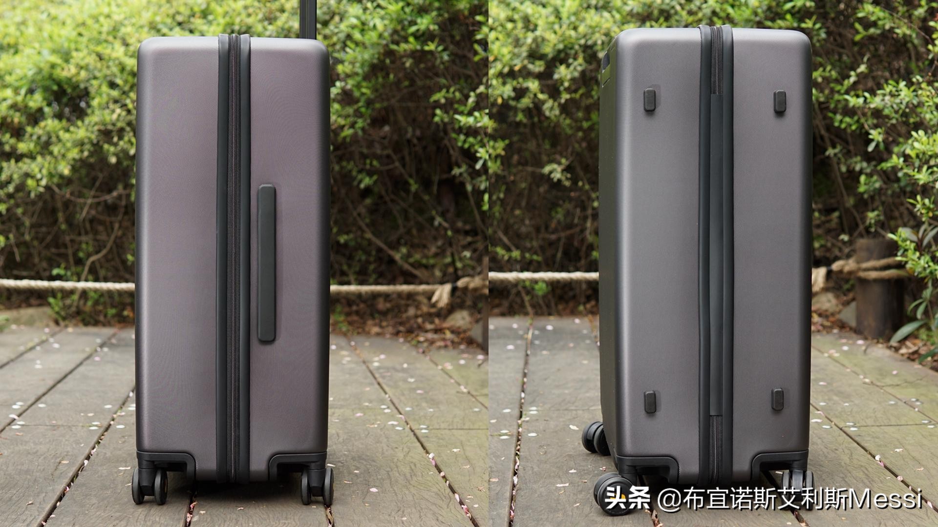 地平线8号行李箱和小米90分行李箱,地平线行李箱与小米行李箱对比