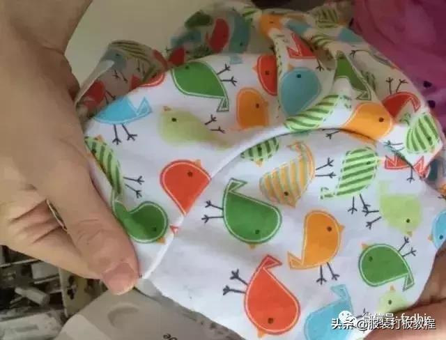 儿童服装打版教程,婴儿连体衣服制版裁剪图样