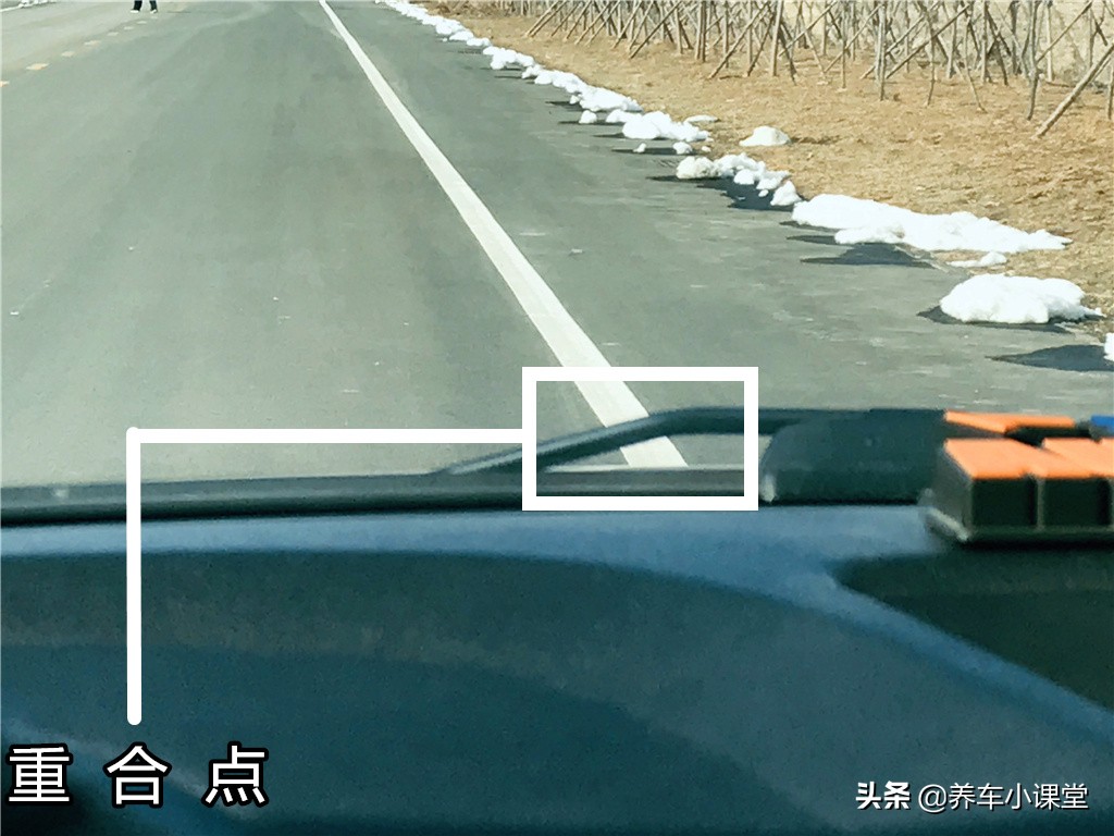 老司机不踩离合的驾驶技巧,车轮位置判断技巧图解