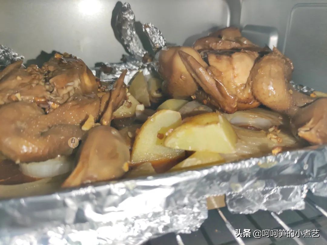 “一鸪顶九鸡”,烤箱蜂蜜鹧鸪,金黄焦脆,鲜嫩多汁,吃了还想吃