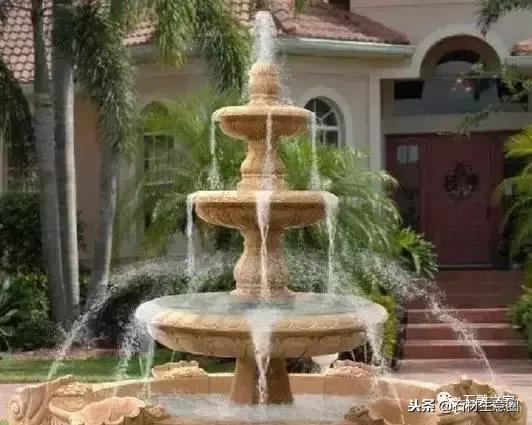 最漂亮的喷泉石雕,精品石雕喷泉花钵设计
