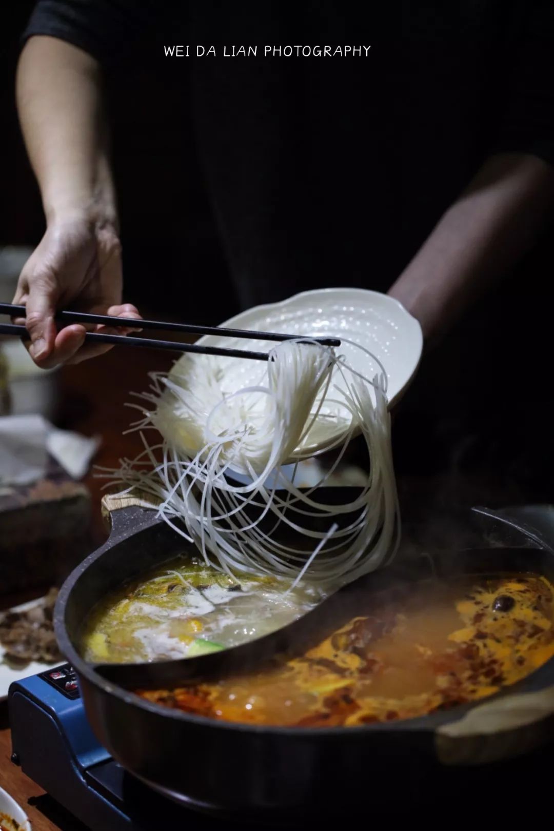 云南家常清汤火锅,云南美食汤锅火锅