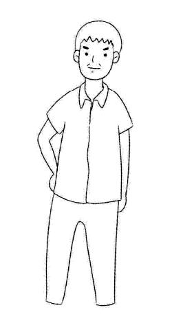 爸爸照片卡通形象,卡通爸爸怎么画简单又好看