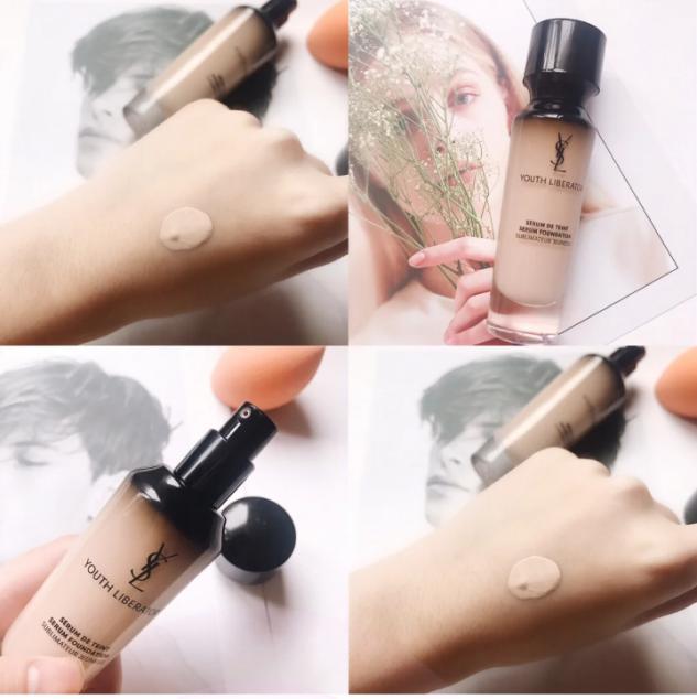 兰蔻粉底液阿玛尼气垫,粉底液兰蔻色号b02和b03