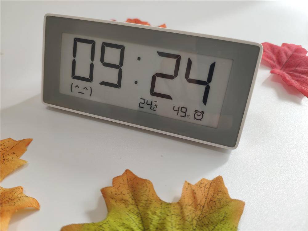 米家秒秒测温湿度计,秒秒测温湿度智能时钟