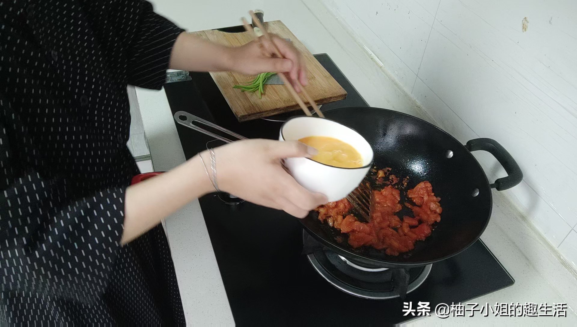 宝宝番茄鸡蛋卷制作,宝宝早餐西兰花鸡蛋卷