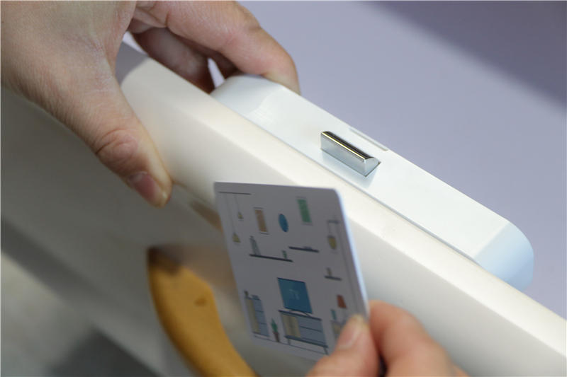 免打孔智能柜锁,免打孔隐形抽屉智能锁开锁