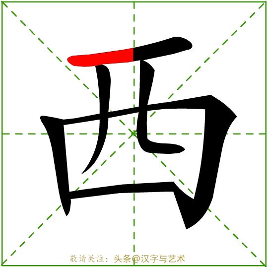 汉字一到十的正确笔顺笔画顺序,汉字我的笔画顺序的规律