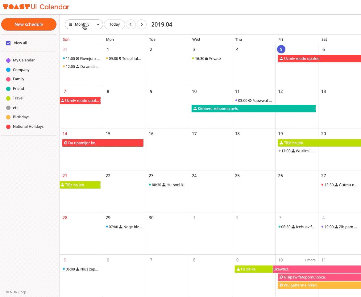 强悍的编辑器tui.editor，丰富的Web组件家族TOASTUI