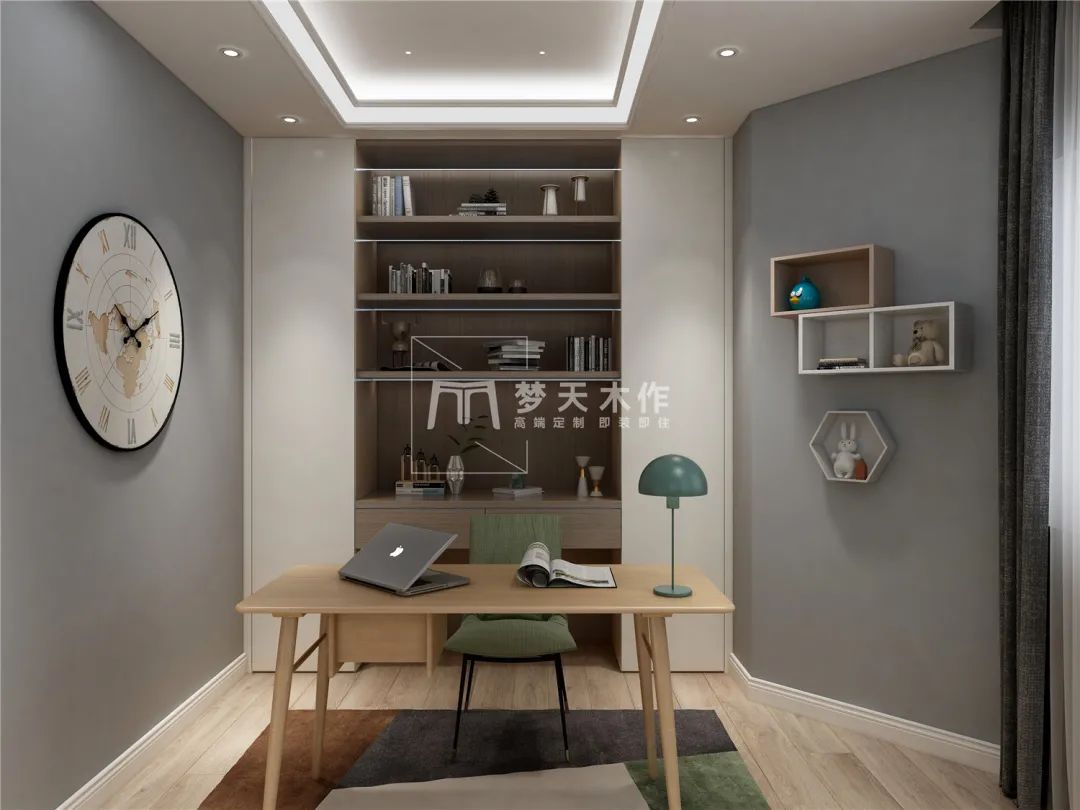 轻奢148平装修效果图,现代轻奢风格小户型黑白灰效果图