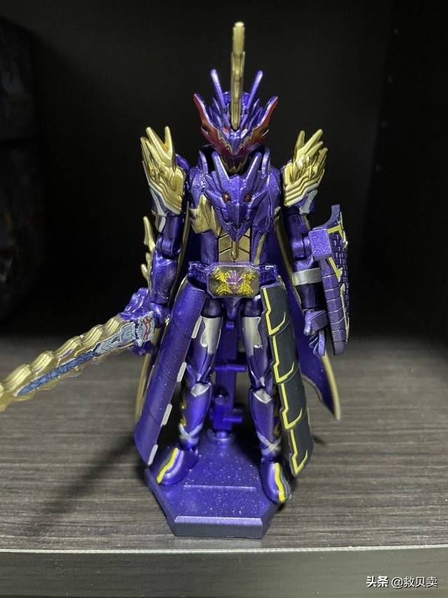 假面骑士圣刃魔改手办,假面骑士克罗兹手办改造