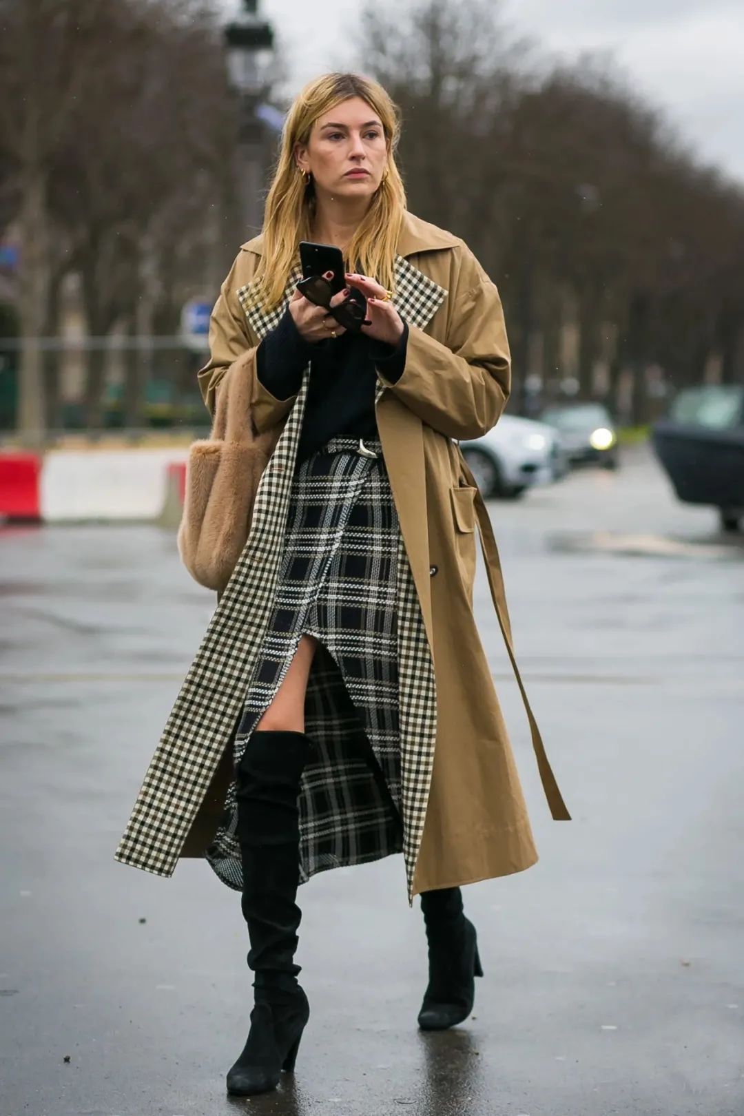 驼色大衣多种风格穿搭攻略,驼色大衣的高级感穿搭示范