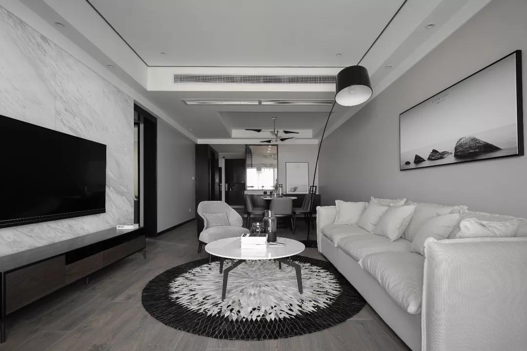 全屋极简黑白灰,黑白灰风格全屋效果