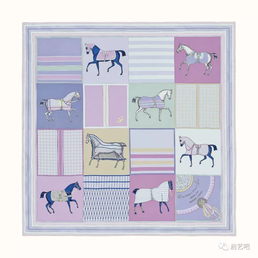 踏青归来,爱马仕中式马鞍丝巾