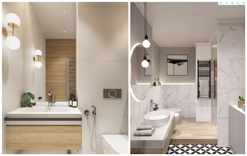 轻奢客厅无主灯灯具搭配效果,无主灯和吊灯搭配效果