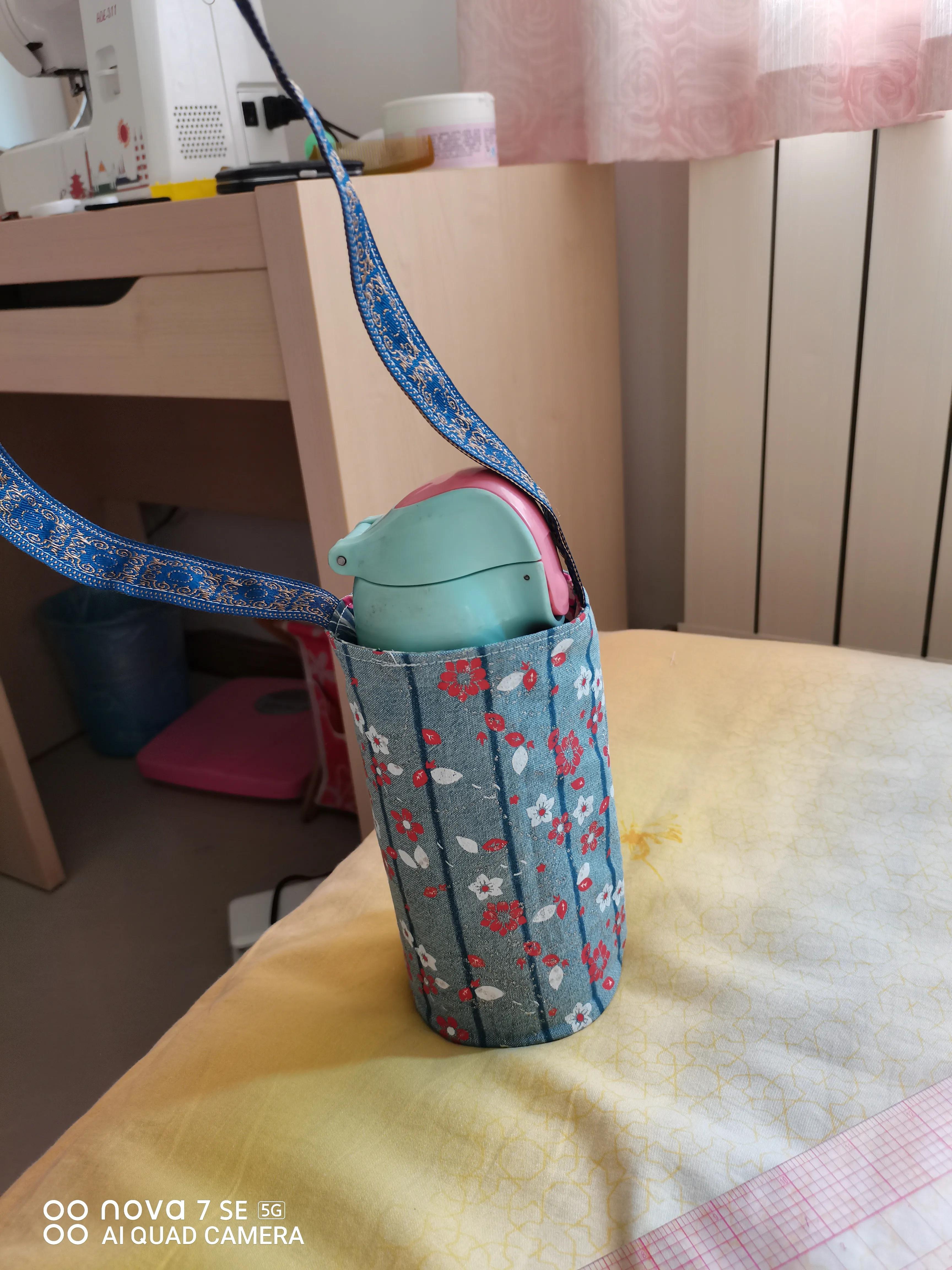 简单实用的水杯套,小技巧水杯套