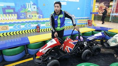 天津网红卡丁车打卡圣地,天津网红打卡地儿童乐园