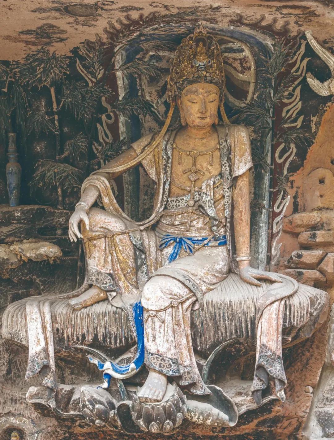 水月观音最美照片,安岳水月观音在哪里