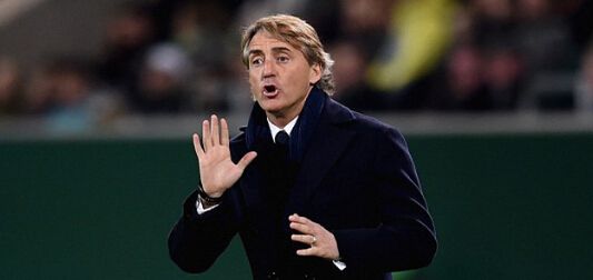 巴洛特利马赛回旋曼奇尼,曼奇尼执教意大利队巴洛特利