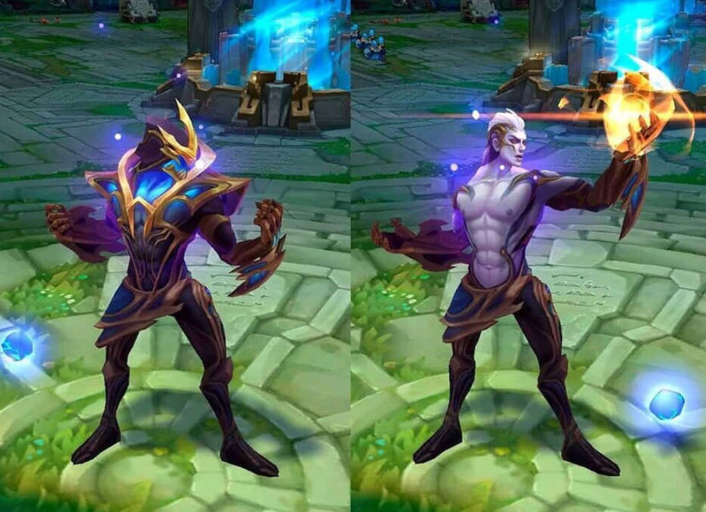 faker和岳伦再次solo劫起风了,faker劫vs岳伦二战完整版