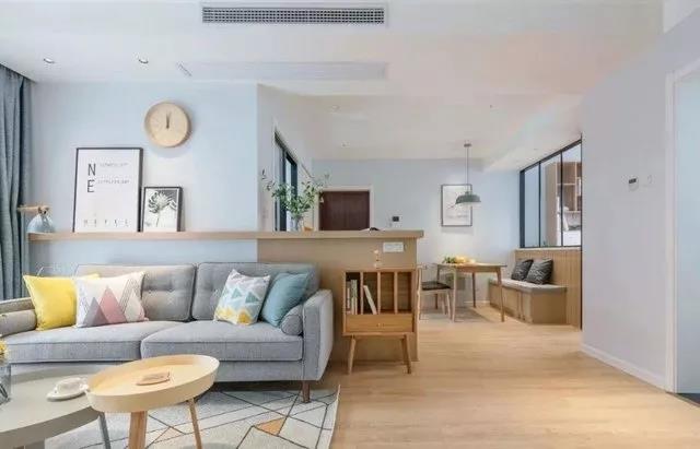 背景墙太长了沙发墙太短怎么整,沙发墙面做了延长60公分设计