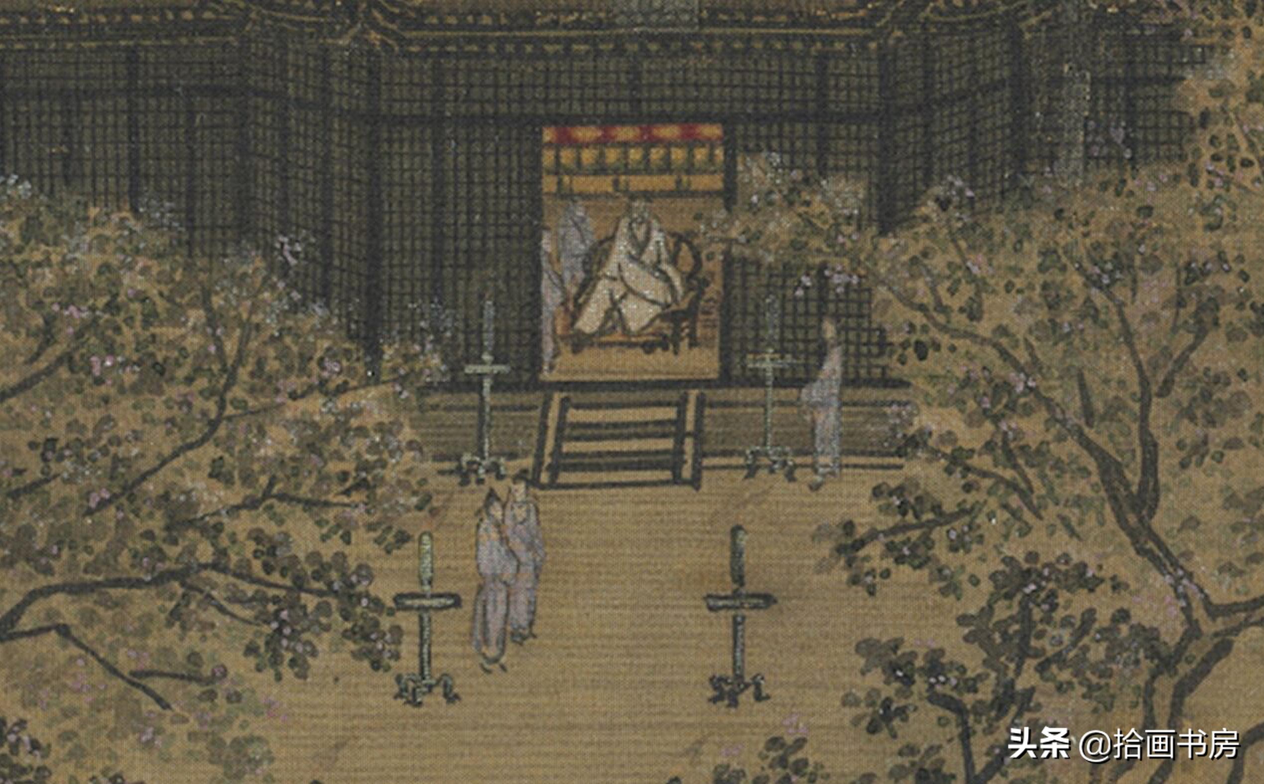 马麟秉烛夜游图,马麟秉烛夜游