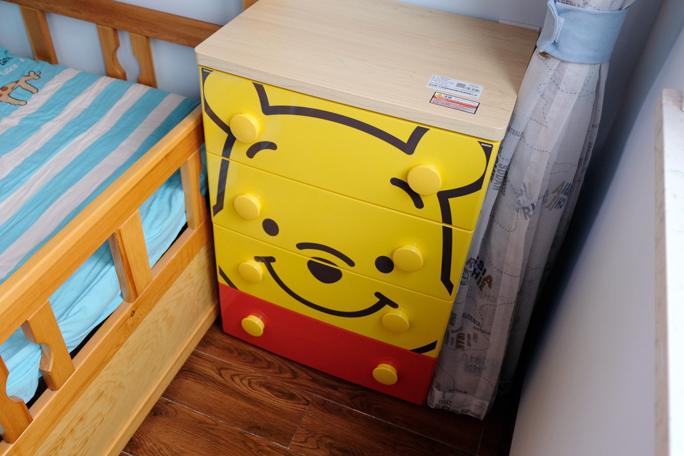 儿童房的小物件,IRIS爱丽思迪士尼米奇维尼塑料抽屉柜