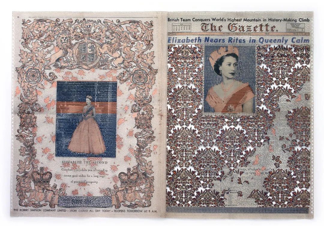 她用一把手术刀在2毛钱废报纸上雕出精美图腾,一幅卖60万